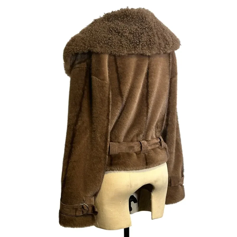 Ducie London Aurora Coat in Coco